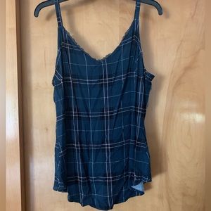 Torrid plaid tank top